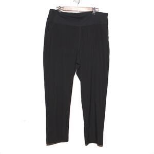 Lands' End High Waist Activewear Pants Size Large Straight leg